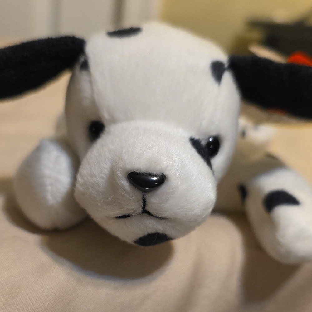 Ty Beanie Baby Dotty Plush Dalmatian Dog F267